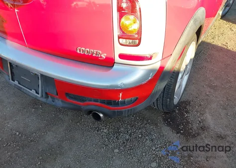 2008 Mini Cooper S Clubman из США, поврежденный, VIN WMWMM33578TP88460